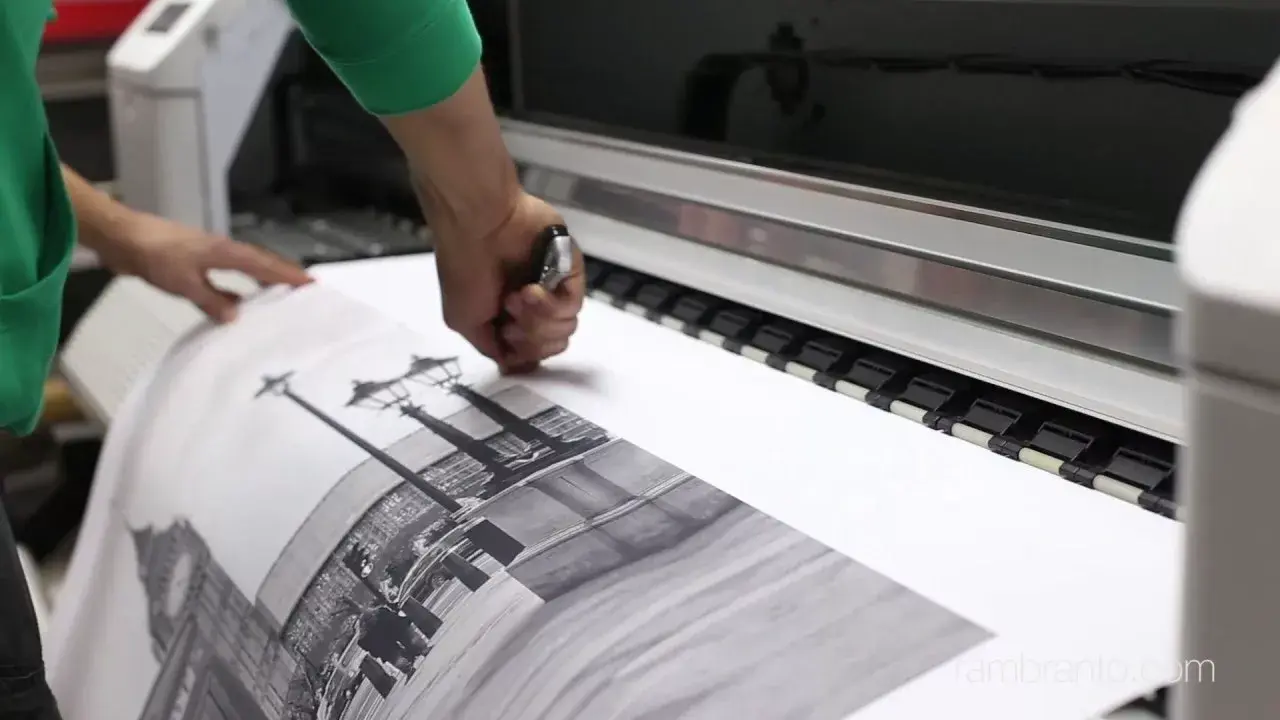 Печать на холсте